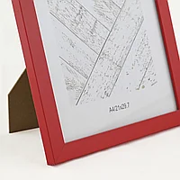 Красная фоторамка А4