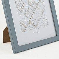 Серо-голубая рамка А4