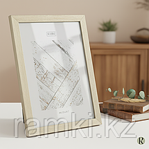 Серебристая рамка А4, фото 3