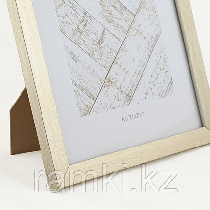 Серебристая рамка А4, фото 1