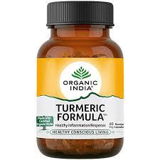 Куркума (Турмерик) 60 капсул, Organic India