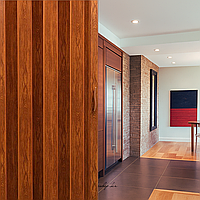 Пластиковые раздвижные двери-гармошка стиль и экономия места (0,82см Х 2м,020см) Вишня