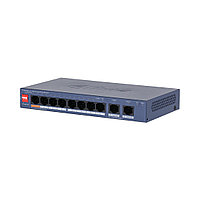 Dahua DH-CS4010-8GT-60 Коммутатор Smart POE, 8x10/100/1000 Base-T (PoE), 2 порта 10/100/1000M