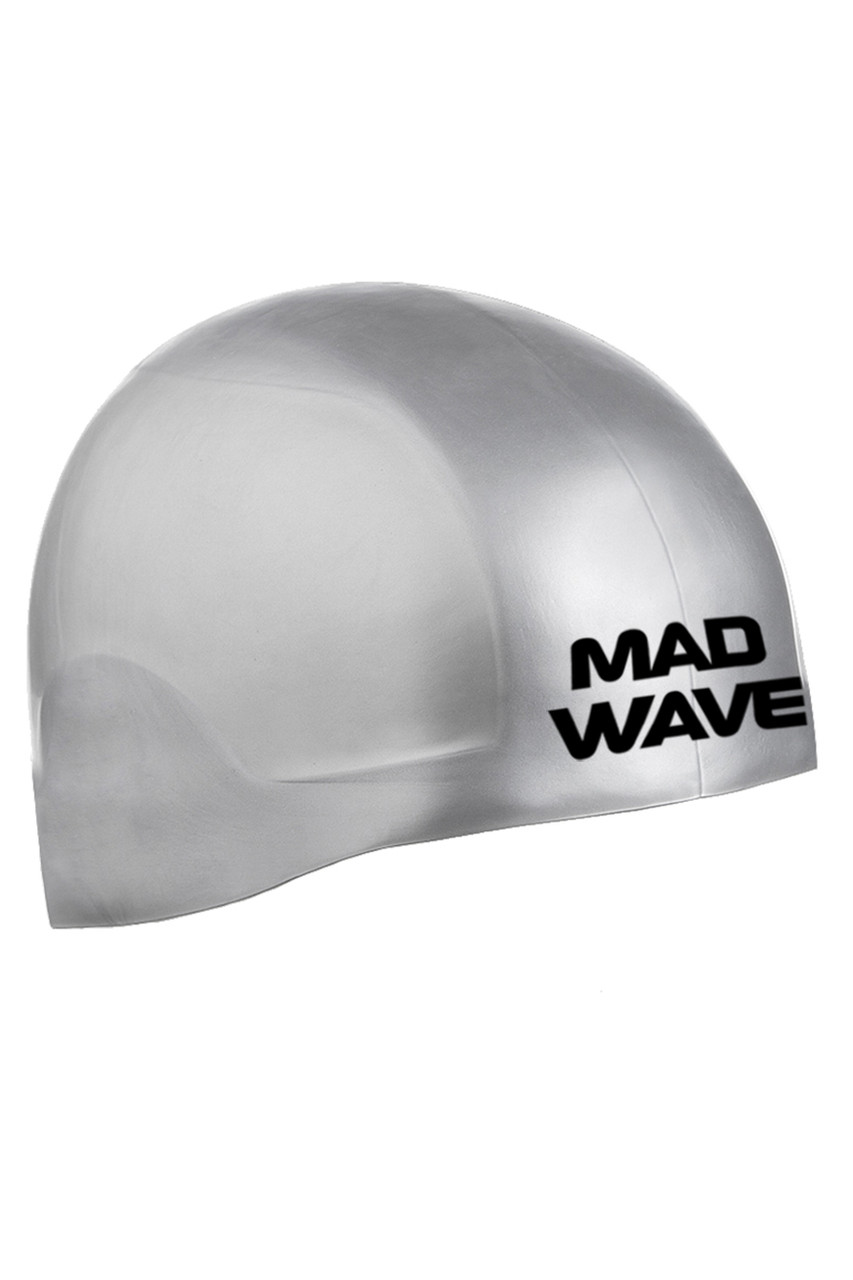 Шапочка Mad Wave R-cap World Aquatics approved (размер L) grey, фото 1