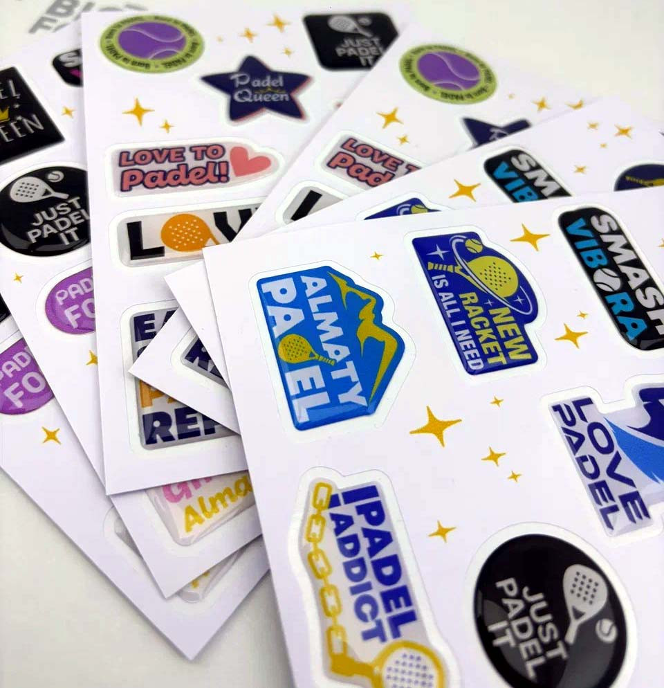 Печать 3D объемных наклеек и стикерпаков, фото 1