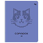 Тетрадь 48л., А5, клетка BG "Кошачьи тетради", пластиковая обложка, фото 4