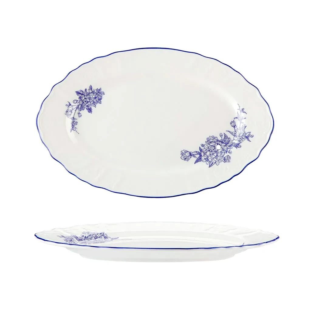 Блюдо овальное 30,7*19,3см Sea Flower (81222319) P.L. Proff Cuisine, фото 1