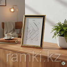 Дизайнерская рамка А4 черная-белая, фото 4