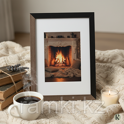 Дизайнерская рамка А4 - "Черная бронза", фото 1