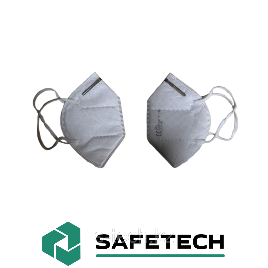 Респиратор полумаска складная FFP2 без клапана выдоха, фото 1