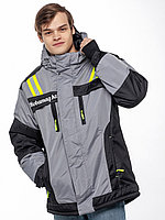 Куртка рабочая мужская зимняя "Восток", серый