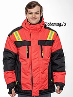 Куртка рабочая мужская зимняя "Восток", красный