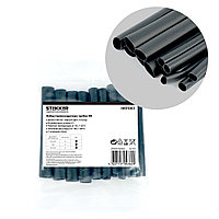 Набор термоусадочных трубок N9 STEKKER HSTGS3, длина 10 см., коэф. усадки 3:1, черный (12шт в упаковке)