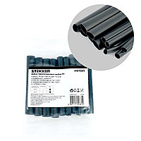 Набор термоусадочных трубок N7 STEKKER HSTGS1, длина 10 см., коэф. усадки 3:1, черный (12шт в упаковке)