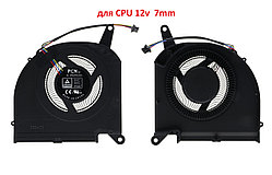 Системы охлаждения вентиляторы Gigabyte Aorus 15G 17G 12v 4-pin Кулер FAN 7mm вентилятор для CPU