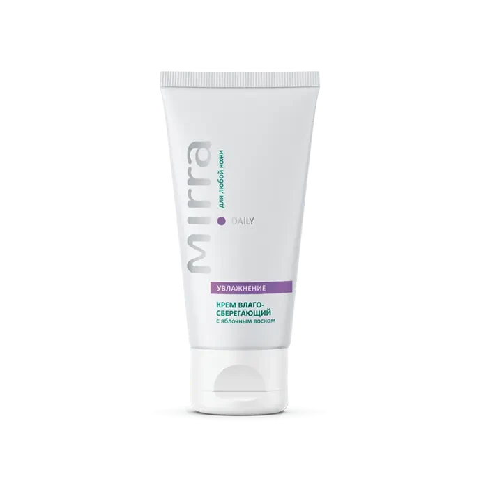 MIRRA Крем влагосберегающий с яблочным воском (туба, 50 мл)