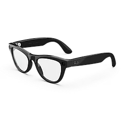 Ray-Ban Meta Skyler Gen2 Frame Shiny Black/Lenses Clear