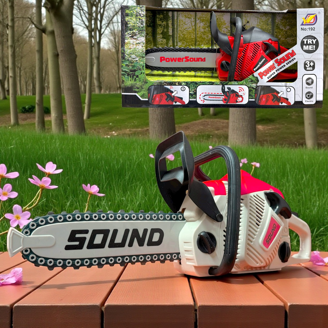 192 Бензопила 40*20см, фото 1