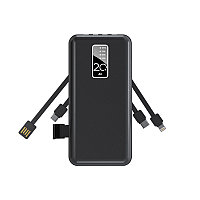 Портативное зарядное устройство Power Bank (аккумуляторная батарея) 20000 mAh, черное REXANT