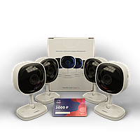 Комплект облачного видеонаблюдения TRASSIR CloudOffice1