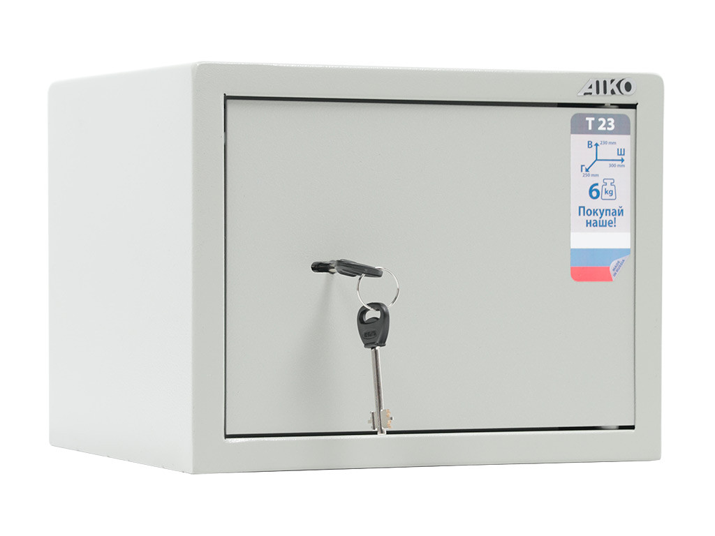 Офисный сейф AIKO T-23 (230*300*255 мм), фото 1