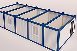 Kazkont Модульные здания  600x1200x260 см