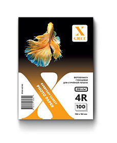Фотобумага для струйной печати X-GREE Глянцевая EVERYDAY 4R*102x152мм/100л/210г