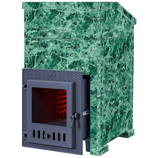 Чугунная печь для бани Комплект GFS ЗК 30 (М) Президент 980/40 Змеевик (Техно Лит) до 30 м3, фото 1