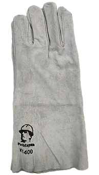 Краги серые без подкладки 35см 1400 1/60/120 К1400