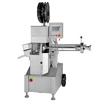 Автоматический двухскрепочный клипсатор HUALIAN DKJC 18/15 с наложением петли