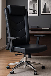 Офисное кресло крестовина металл PU кожа 5025A