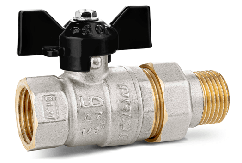 Кран шар. STA1020 (разъемный прямой) вн.-нар. DN15