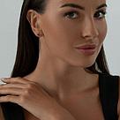 Серьги из серебра с гранатами SOKOLOV 92022162  вставка  ,, фото 3