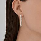 Серьги из серебра SOKOLOV 94027036, фото 3