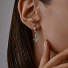 Серьги из серебра  94025869  коллекц. SKLV, фото 2