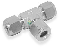 CTR-32M-20M-20M Hy-Lok - Тройник T-образный обжимной 32-20 мм, нерж. ст.