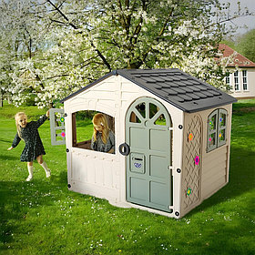Игровой домик PALPLAY Молочный/Серый/Snowdrift