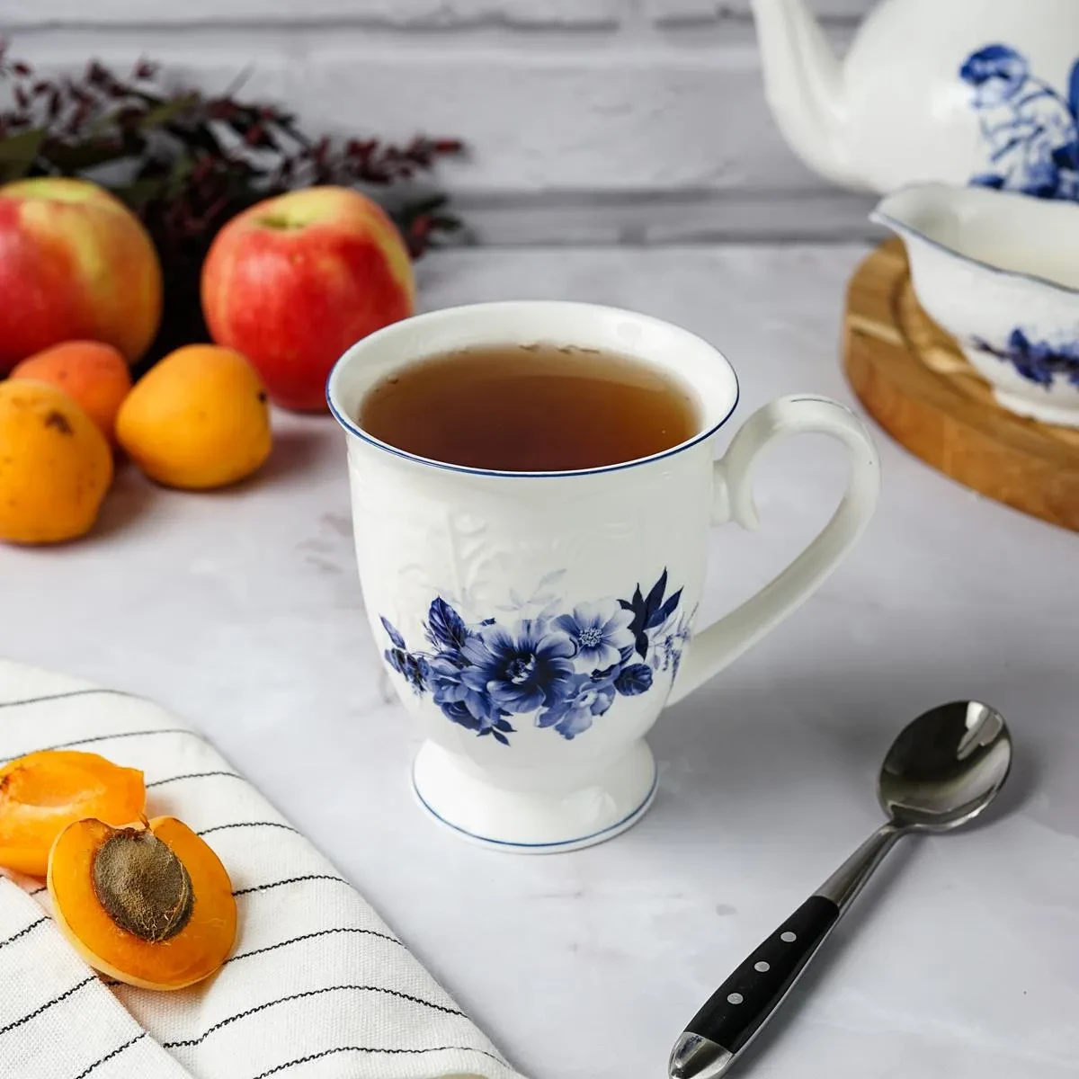 Кружка 300мл Blue Flower (81222039) P.L. Proff Cuisine, фото 1