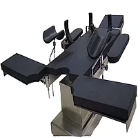 Электрическая многофункциональная регулируемая медицинская кровать из нержавеющей, Гинекологическое кресло, Операционный стол