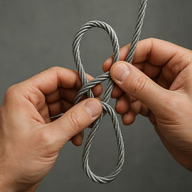 Как заплести стальной трос и сделать петлю: инструкция, ошибки, способы