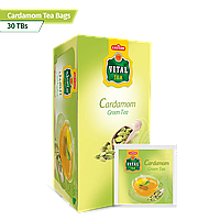 Зеленый чай с кардамоном Vital Cardamom Tea, 30 пакетиков