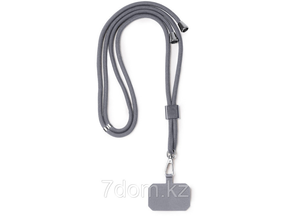 Ланьярд для телефона Kusi, серый, фото 1