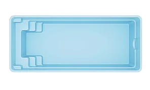 Композитный бассейн ЭРИ 700 ECOLINE 7х3х1,5 м