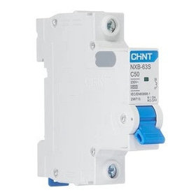 Автоматический выключатель Chint NXB-63S 1P 50A
