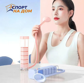 Тренажер для работы легких, гантели для дыхания "LUNG TRAINER" Pink