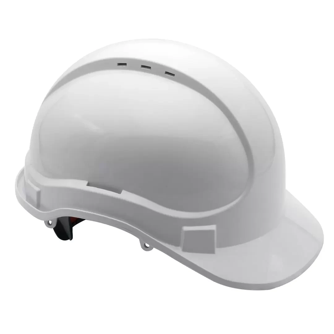 Каска защитная АЙ-ПРАЙМ СТАНДАРТ с кнопочным механизмом регулировки размера