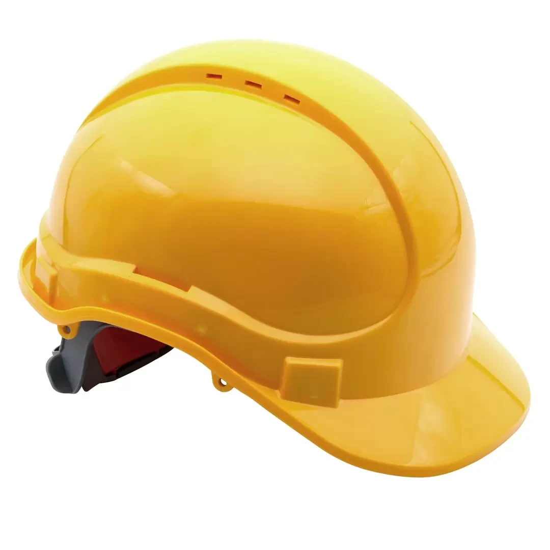 Каска защитная АЙ-ПРАЙМ СТАНДАРТ с кнопочным механизмом регулировки размера