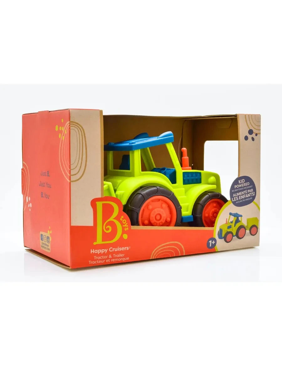 Трактор с прицепом, фото 1