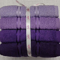 Sofia набор полотенец Sofia-julie 90x50 см 4 шт, махровая ткань