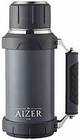Классический термос AIZER LUX 72H 2 л серый